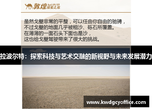 拉波尔特：探索科技与艺术交融的新视野与未来发展潜力